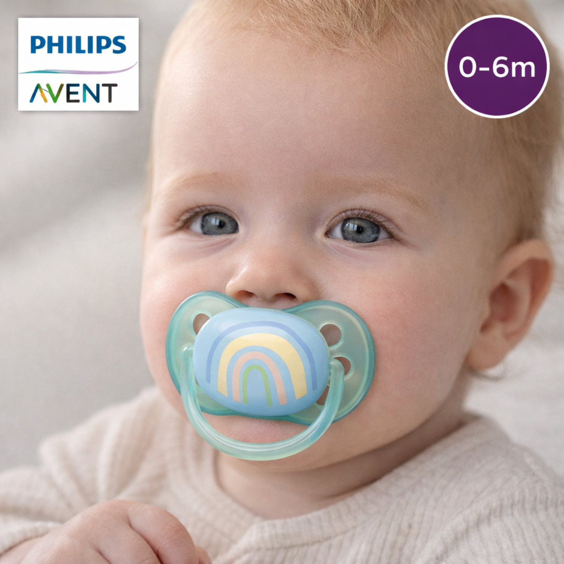 Chupete Philips Avent Ultra Air Orthodontic 0–6 Meses