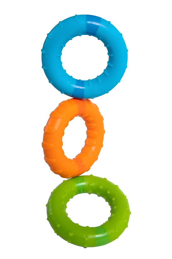 Silly Rings Anillos Con Texturas E Imanes Fat Brain Toys