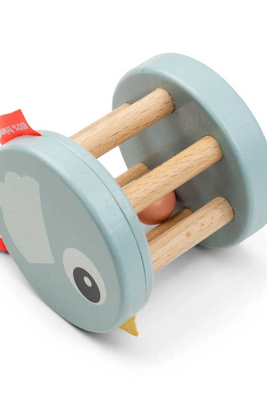 SONAJERO DE MADERA BIRDEE AZUL  DONE BY DEER