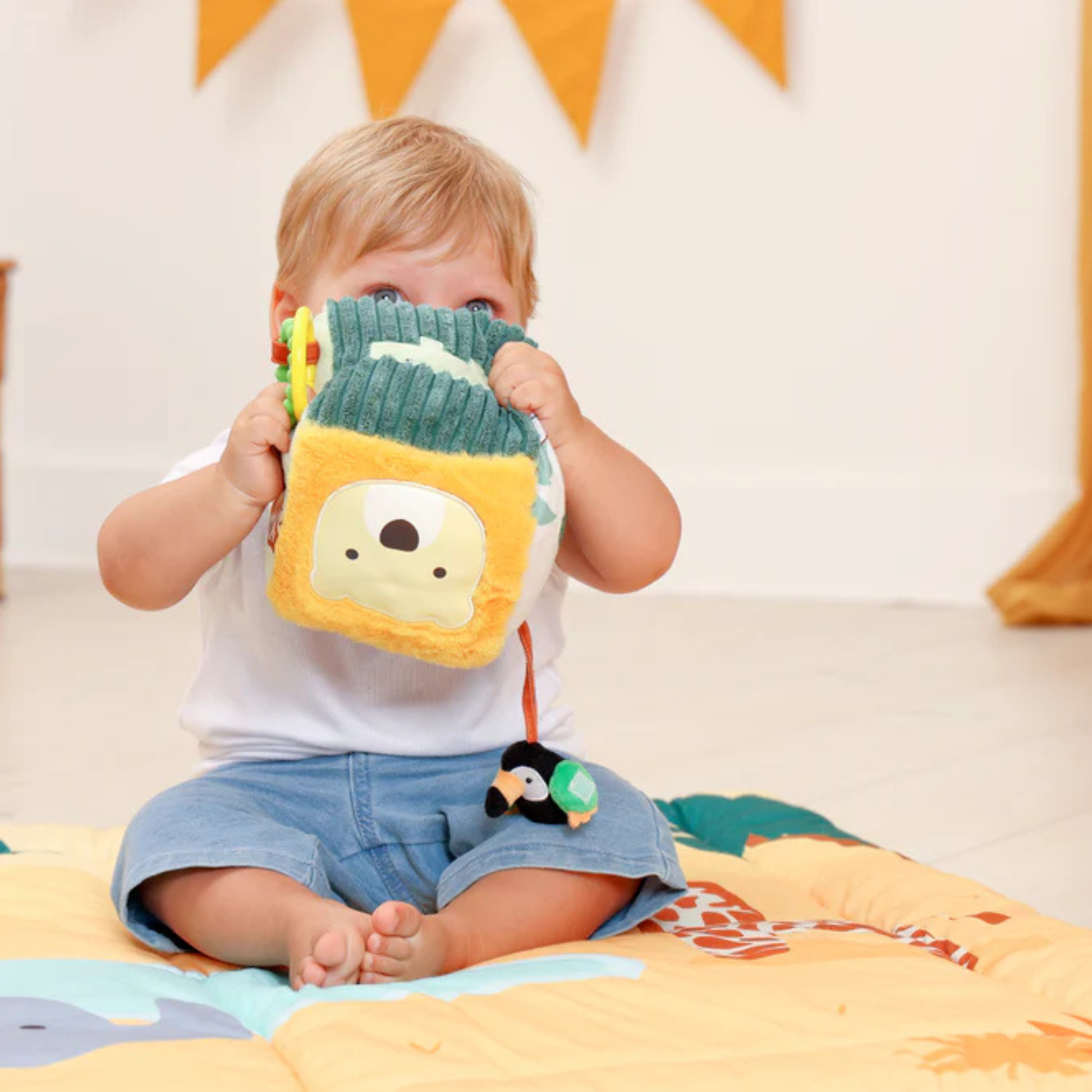 CUBO SUAVE DE ACTIVIDADES BOSQUE - LITTLE BIG FRIENDS