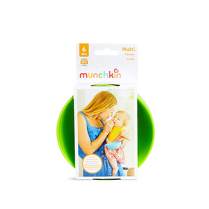 PACK 4 BOWLS LOVE  MULTICOLOR   MUNCHKIN