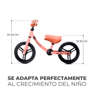Bicicleta de Balance Kinderkraft 2WAY NEXT Rose Pink