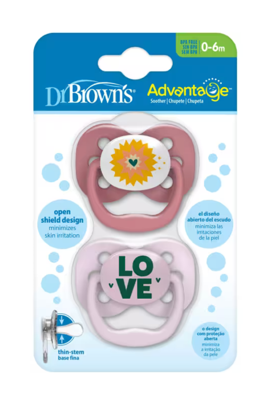 Chupete De Silicona Advantage Dr. Brown's 0-6m