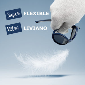 LENTES DE SOL PARA BEBÉS THE HIPPIE  6 A 24 MESES AZUL - MAUSITO