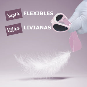 LENTES DE SOL PARA BEBÉS BABY SURFER  0 A 18 MESES ROSA - MAUSITO