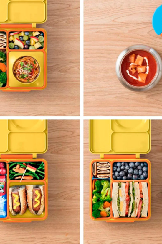 LONCHERA PARA ALMUERZO AMARILLO OMIEBOX