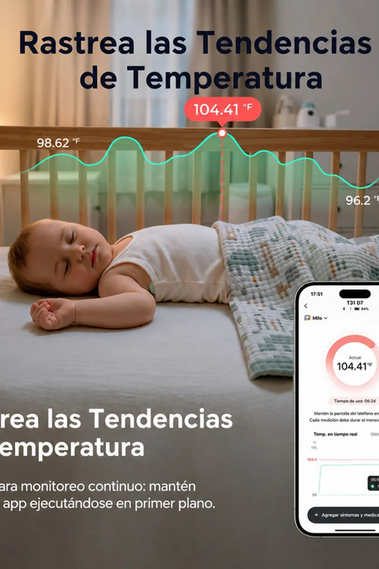 Termómetro Continuo Momcozy para Bebé