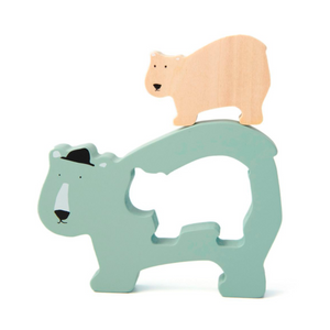PUZZLE BEBÉS DE MADERA BEAR  TRIXIE