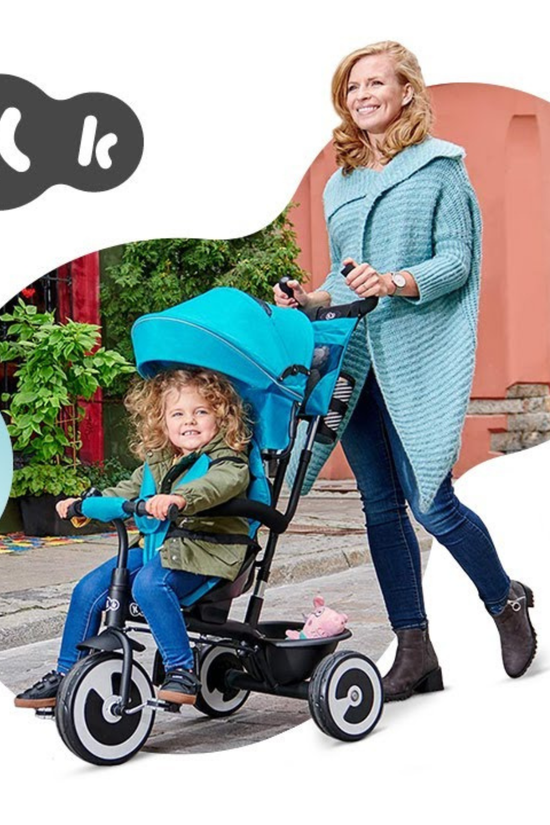 Triciclo Multifuncional Kinderkraft ASTON Verde