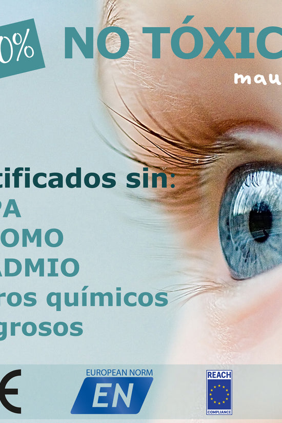 LENTES DE SOL PARA BEBÉS BABY SURFER  0 A 18 MESES CELESTE - MAUSITO