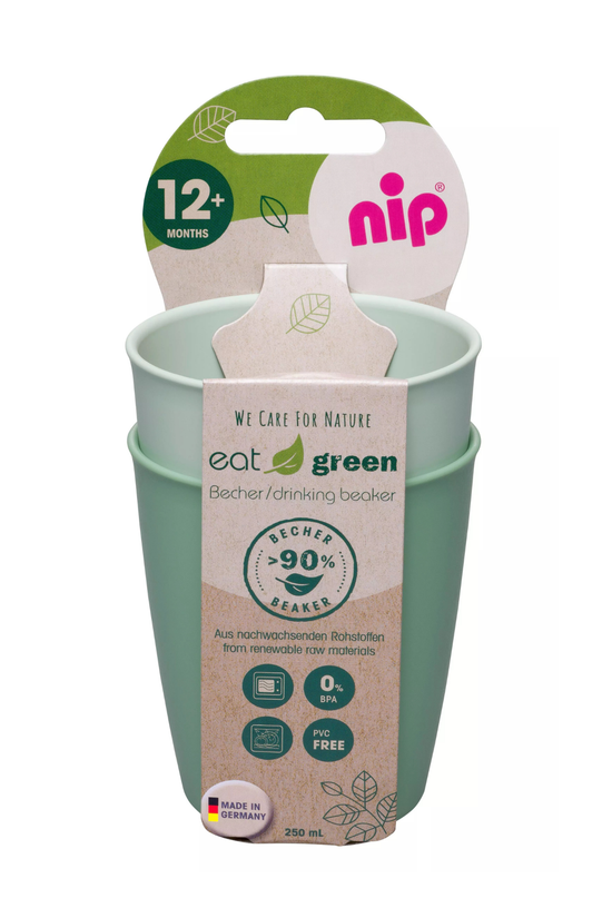 Vasos Eat Green NIP Pack x2 Unidades