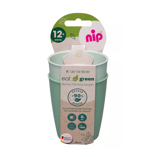 Vasos Eat Green NIP Pack x2 Unidades