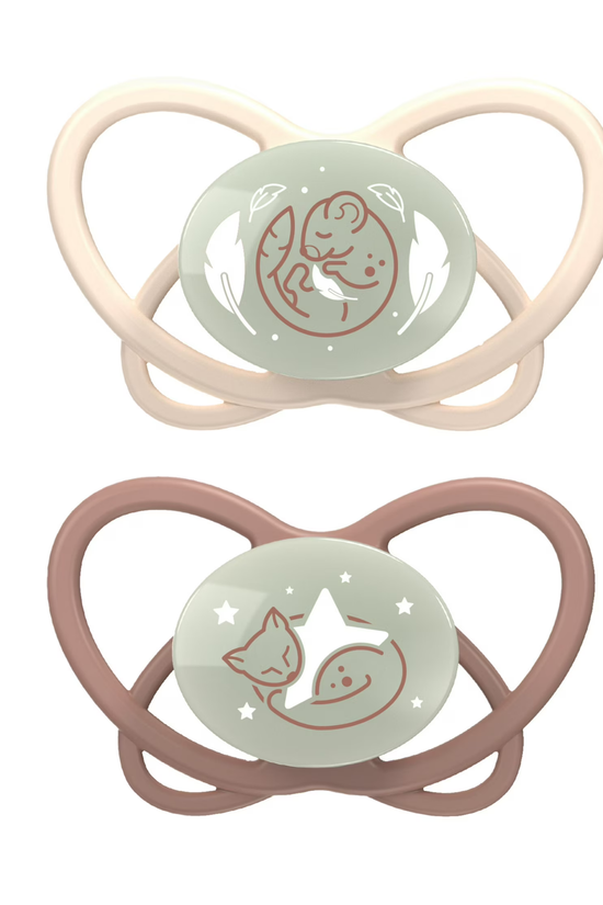 Chupete De Silicona My Butterfly Night NIP 5-18 Meses