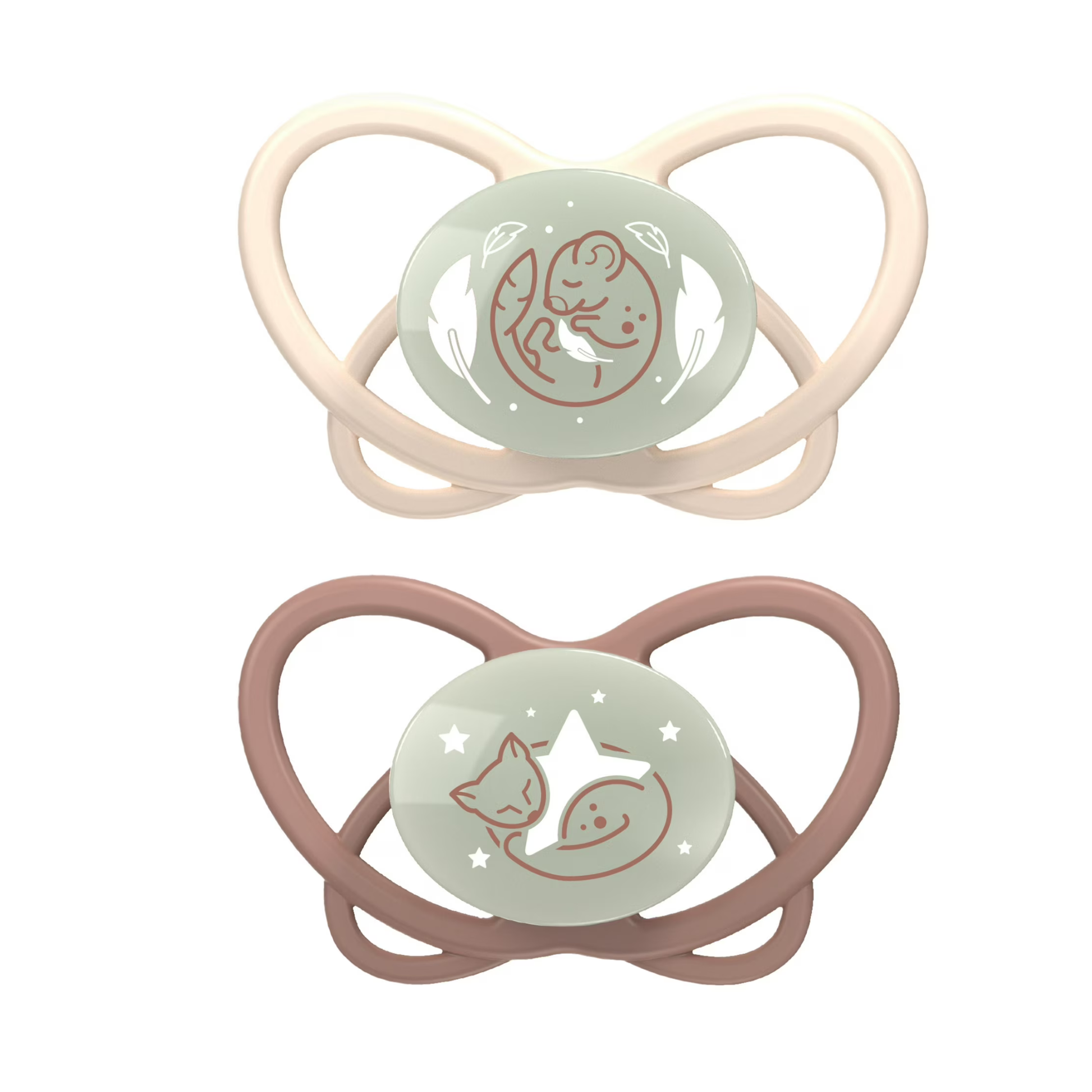 Chupete De Silicona My Butterfly Night NIP 5-18 Meses
