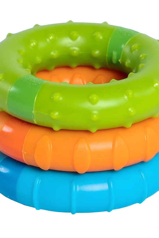 Silly Rings Anillos Con Texturas E Imanes Fat Brain Toys