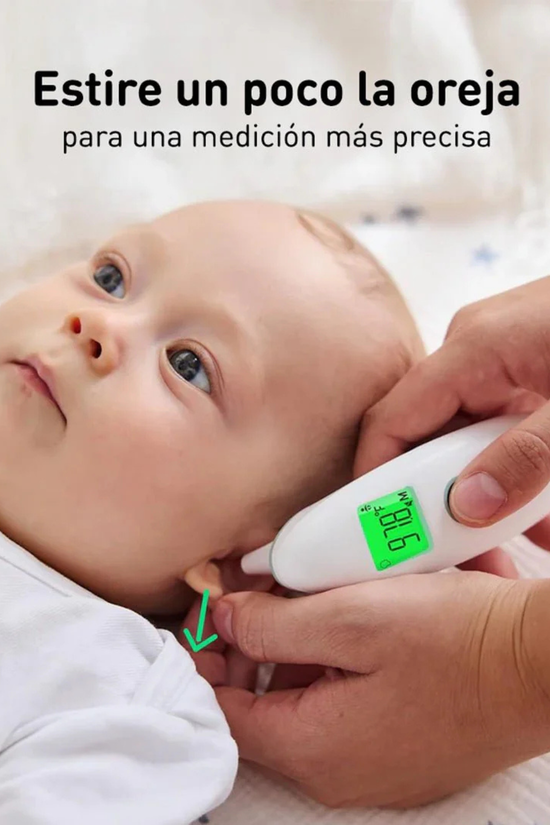 Termómetro Digital Infrarrojo Momcozy Frente y Oído