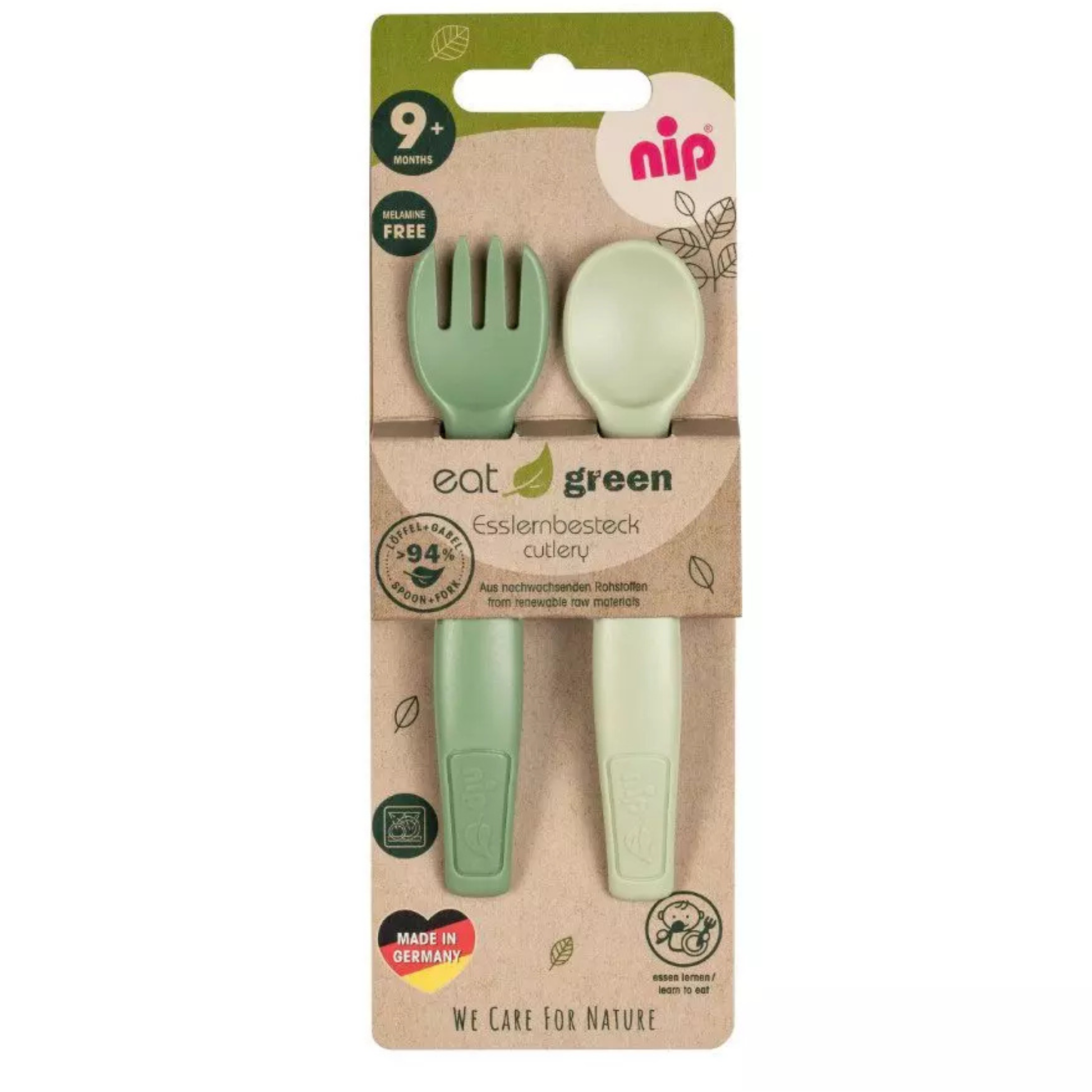 Cubiertos de Aprendizaje NIP Tenedor y Cuchara
