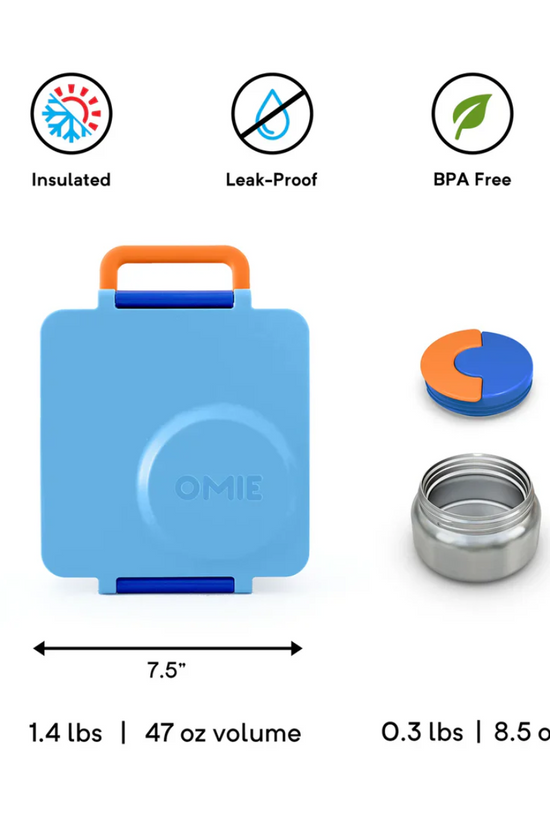 LONCHERA PARA ALMUERZO VERDE OMIEBOX