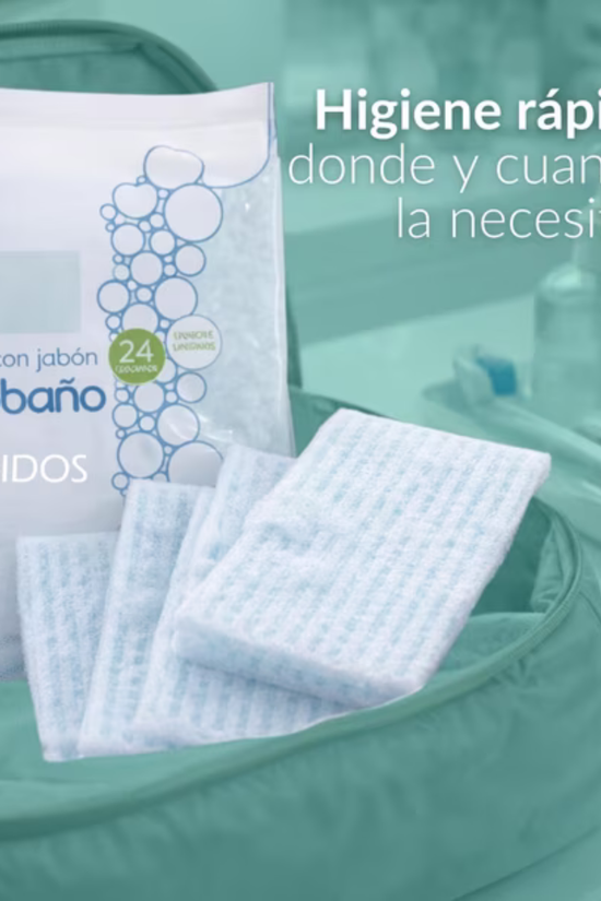 Esponja Jabonosa Desechable Begobaño 24 U.