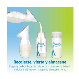 EXTRACTOR  DE LECHE MANUAL 1 PIEZA C/ ESTÁNDAR 120ml (c/bolso) - Dr. BROWNS