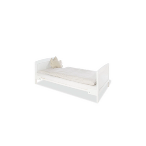 CUNA /CAMA DE TRANSICIÓN DE MADERA VIKTORIA 140 X 70 CM + COLCHÓN - PINOLINO