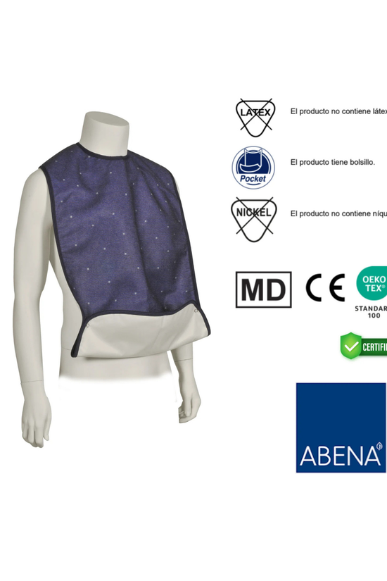 Babero Lavable Abena Para Adulto