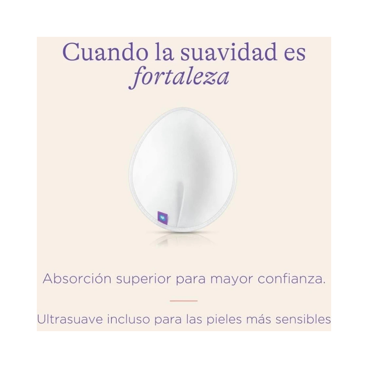 Absorbente De Leche Lansinoh Lavable Blanco