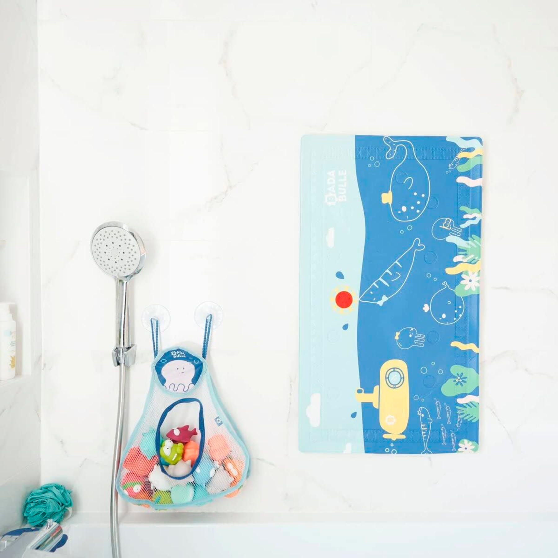Malla organizadora para juguetes baño Badabulle
