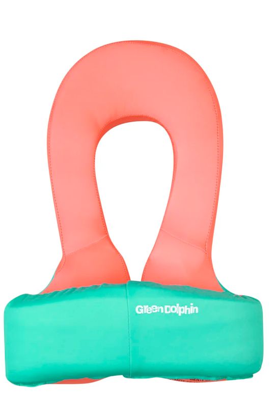 CHALECO FLOTADOR INFANTIL GREEN LOCK AGUA 19 a 30 kg. - GREEN DOLPHIN