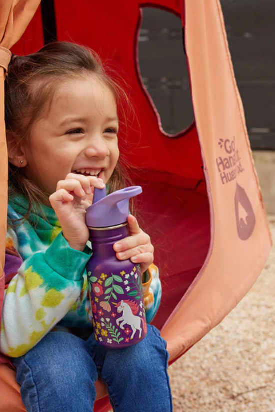 Botella Infantil con Bombilla Klean Kanteen 355ml Flip Seal