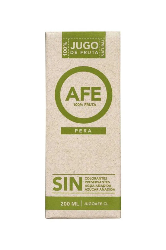 Jugo De Pera AFE 200 ML.