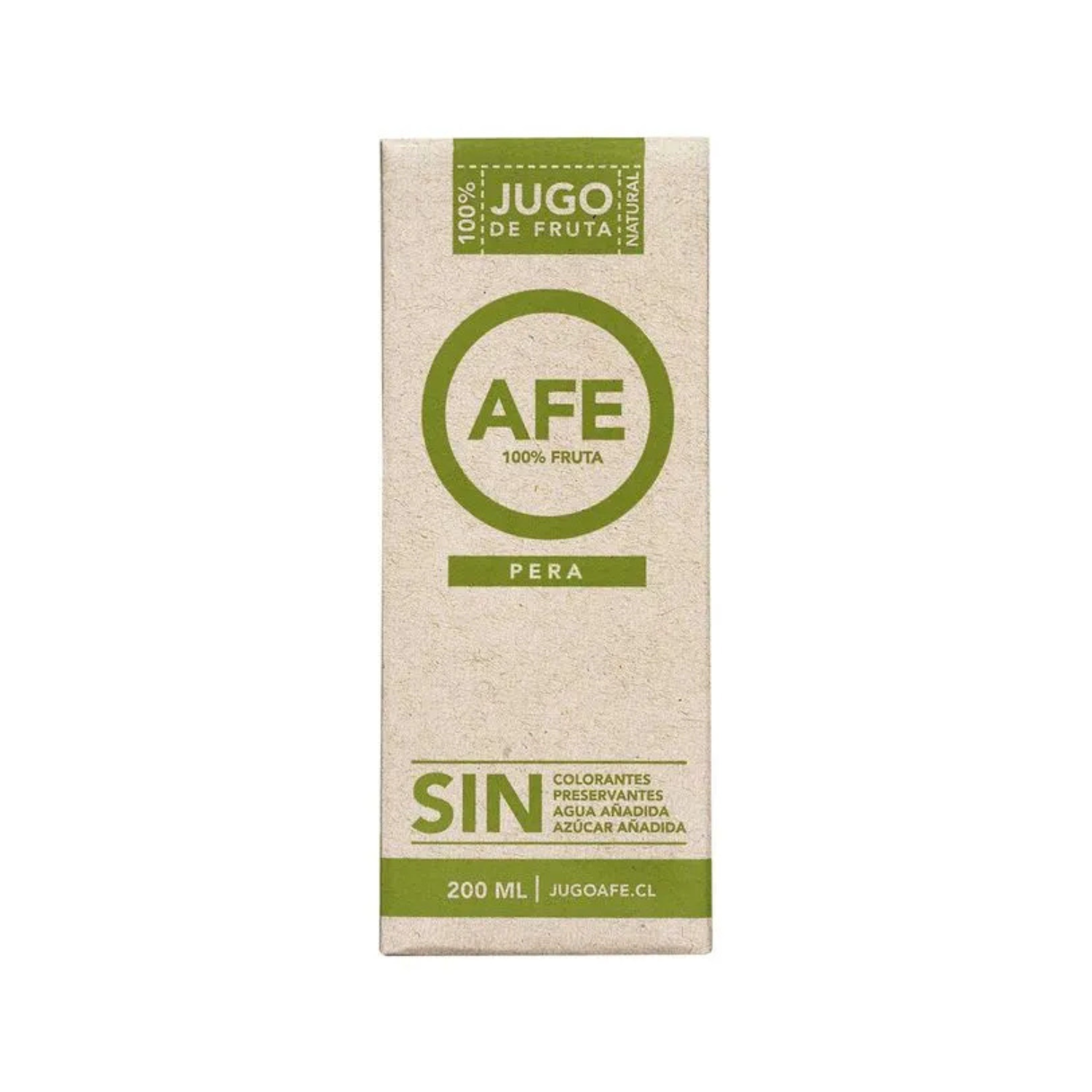 Jugo De Pera AFE 200 ML.