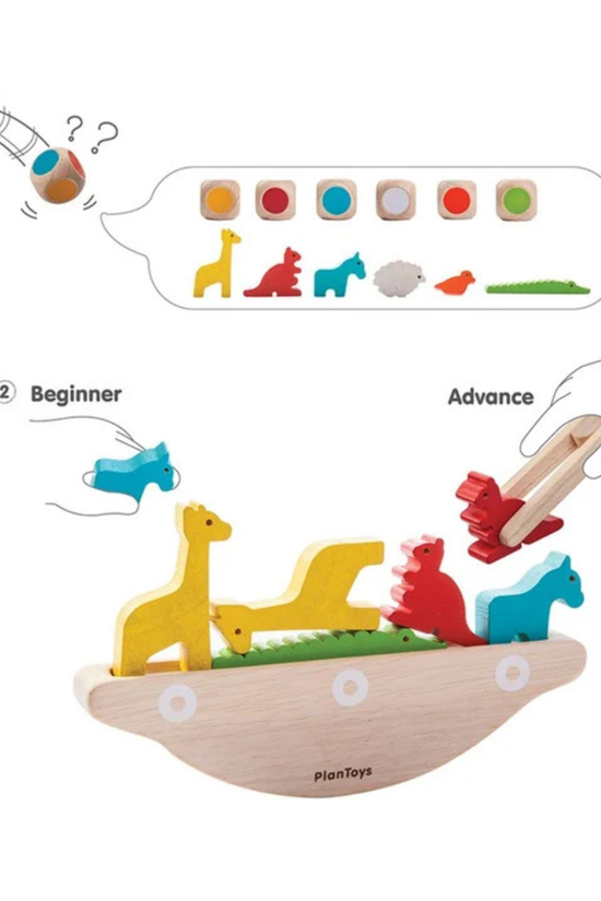 Juguete de Madera Balancing Boat PlanToys