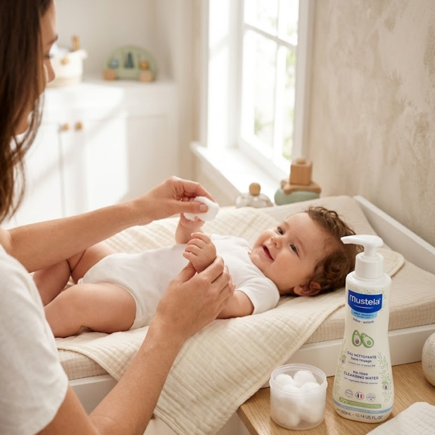 Agua Limpiadora En Seco Mustela 300 Ml