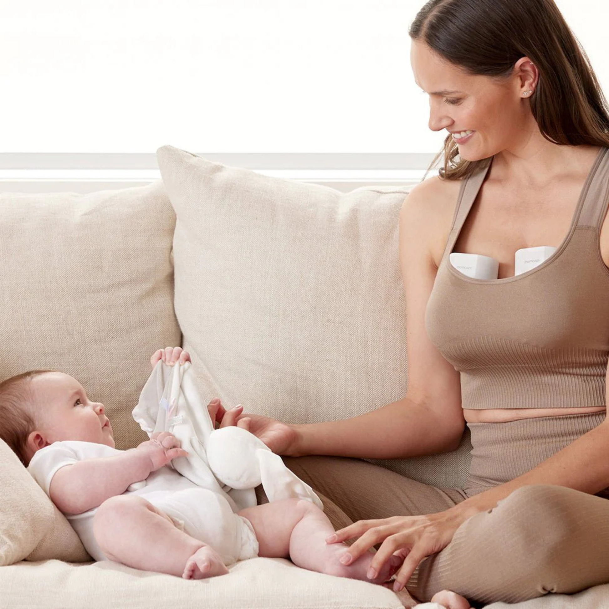 Extractor de Leche Materna Momcozy Manos Libres S12 Pro Doble