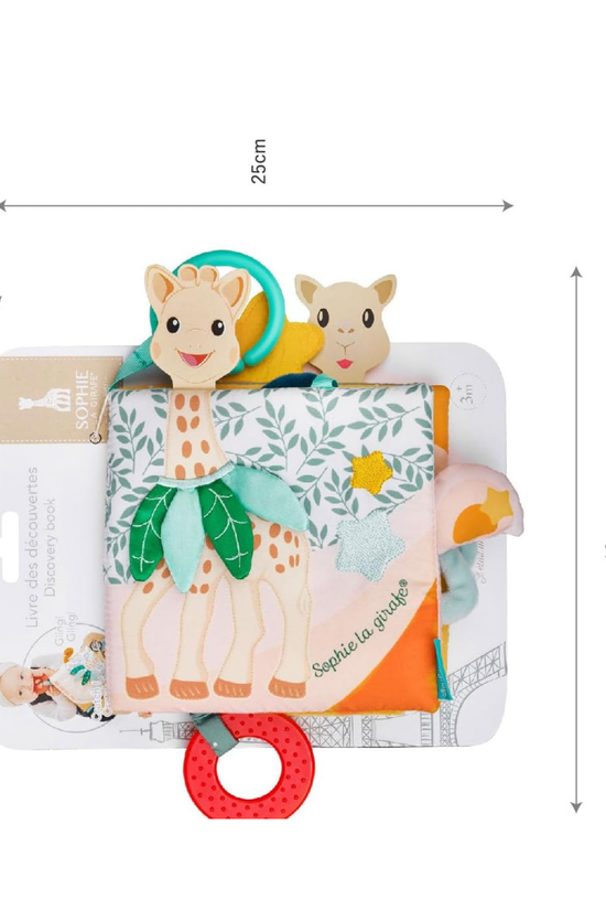 Sophie la Girafe Discovery Book +3m