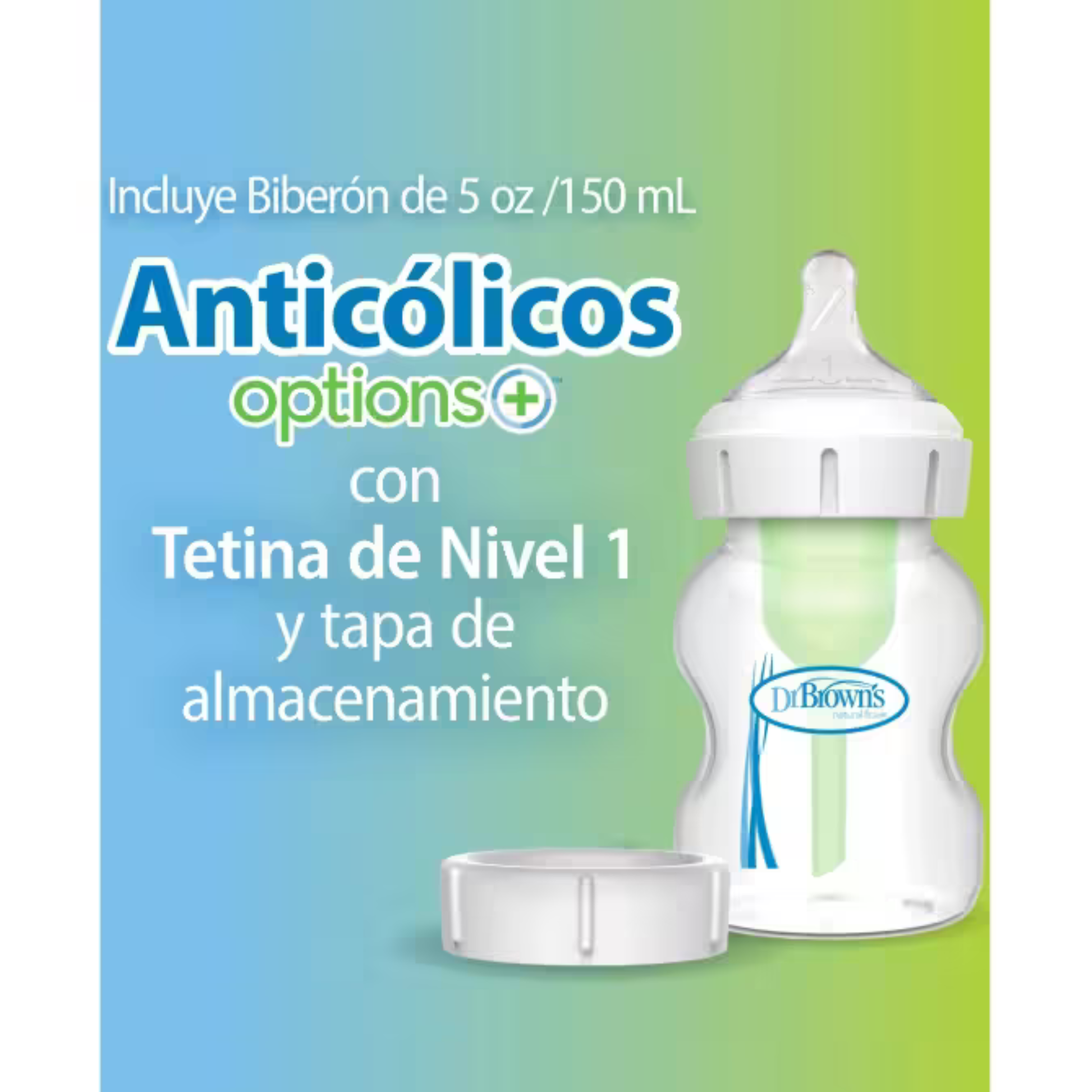 Kit Extractor + Mamadera Anticólico 150ml + Bolso Dr. Brown's