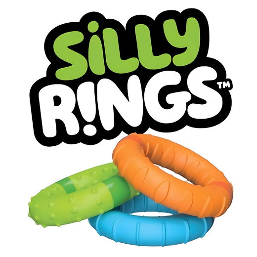 Silly Rings Anillos Con Texturas E Imanes Fat Brain Toys