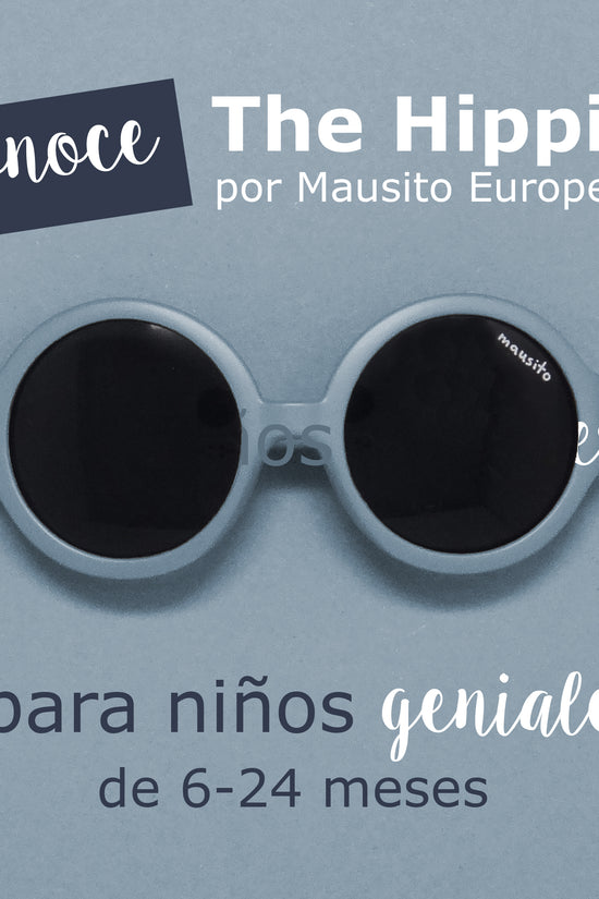 LENTES DE SOL PARA BEBÉS THE HIPPIE  6 A 24 MESES AZUL PIEDRA - MAUSITO
