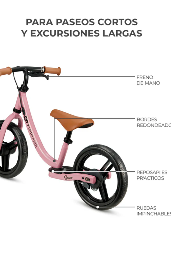 Bicicleta de Balance Kinderkraft SPACE Pink