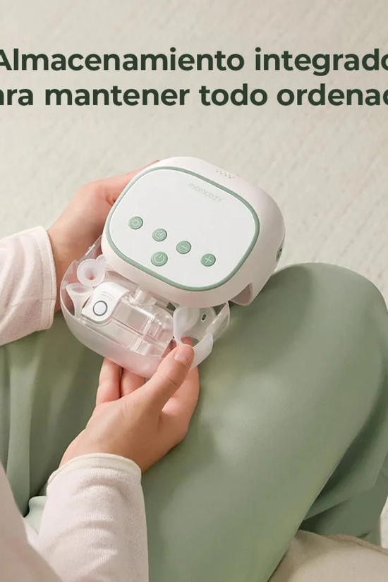 Aspirador Nasal Momcozy BreezyClear Pro Multifuncional 2 en 1 Grado Hospitalario