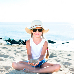 LENTES DE SOL INFANTILES THE BOHO LARGE 6 A 10 AÑOS MENTA - MAUSITO