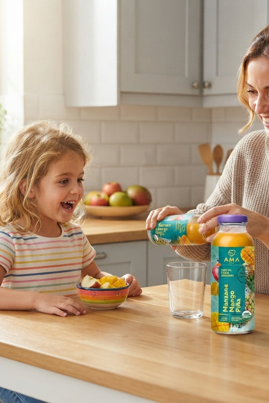 Jugo Orgánico Manzana Mango Piña 300 Ml.