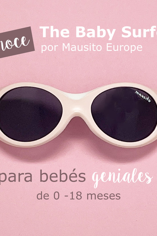 LENTES DE SOL PARA BEBÉS BABY SURFER  0 A 18 MESES ROSA - MAUSITO