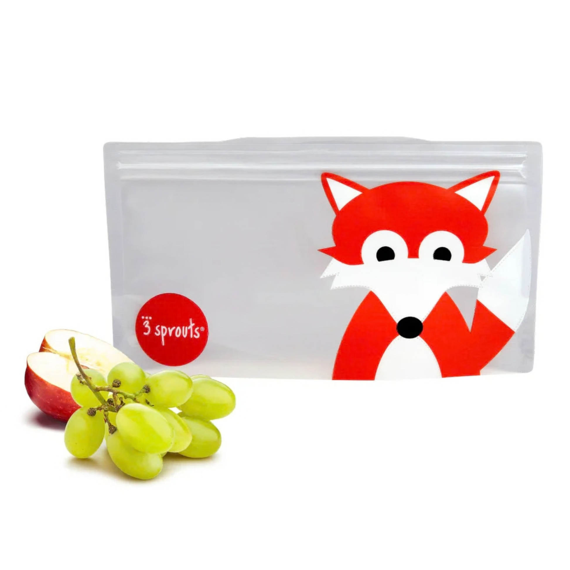 Bolsas Reutilizables 3 Sprouts Para Snack x2 Unidades