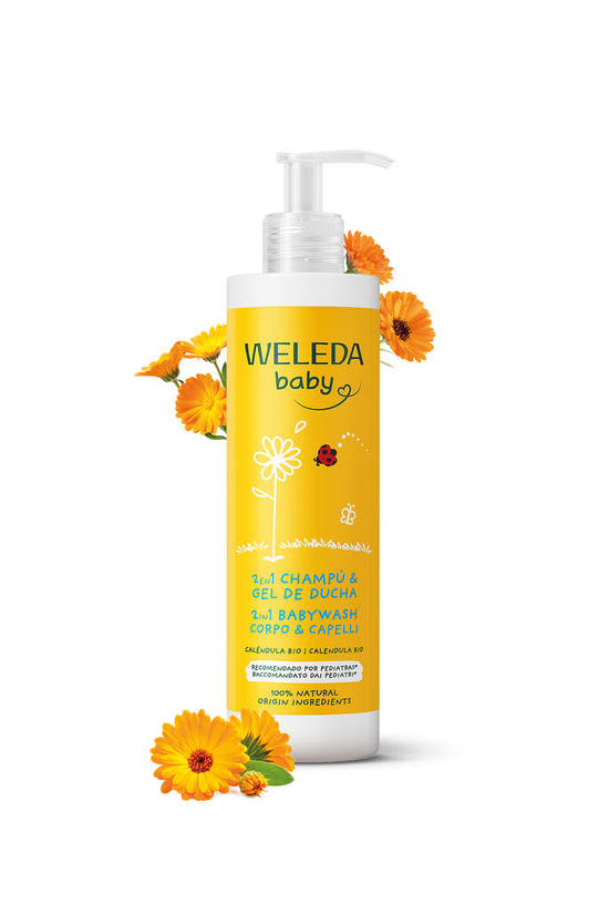 Shampoo Y Gel De Ducha Caléndula Weleda 400 ML