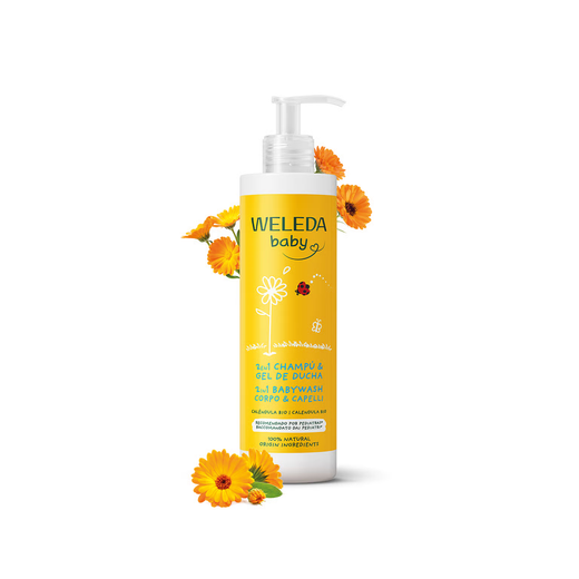 Shampoo Y Gel De Ducha Caléndula Weleda 400 ML