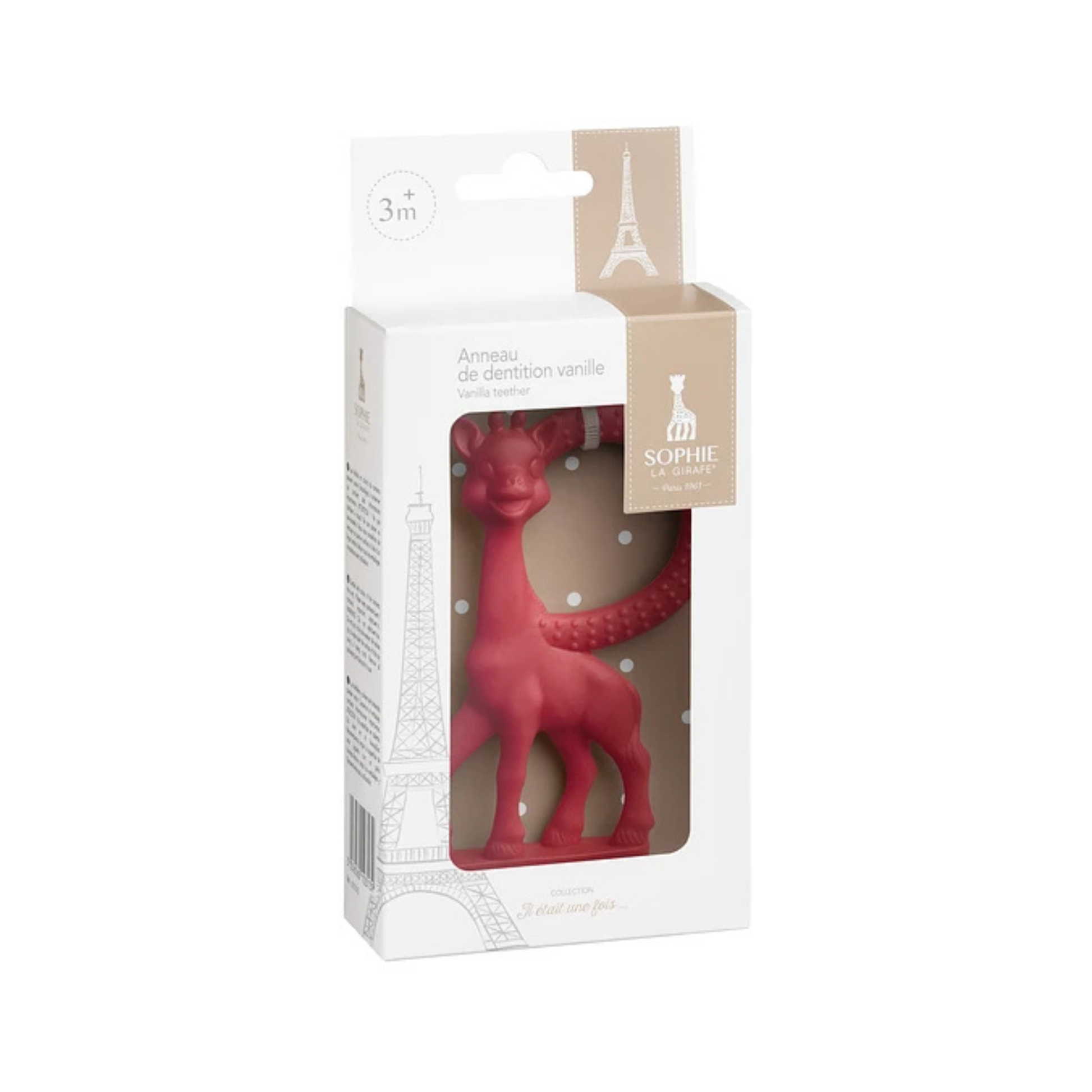 Mordedor de Caucho Natural Sophie la girafa