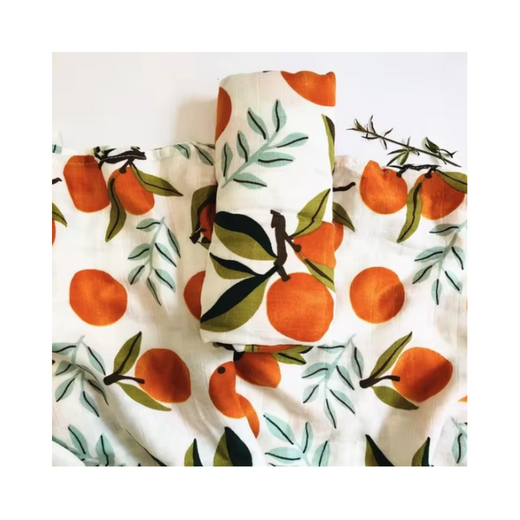 TUTO MUSELINA BAMBÚ FRUTAS 60 x 60 CM - BE HAPPY BE GREEN