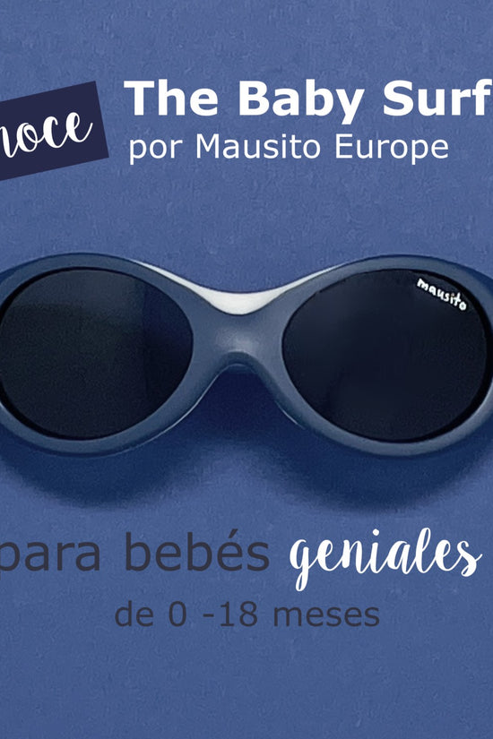 LENTES INFANTILES BABY SURFER  0 A 18 MESES AZUL MARINO MAUSITO